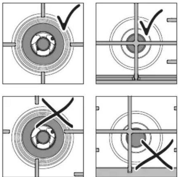 HAIER HAHG9WL38WX/1 - PAN SUPPORTS - 1