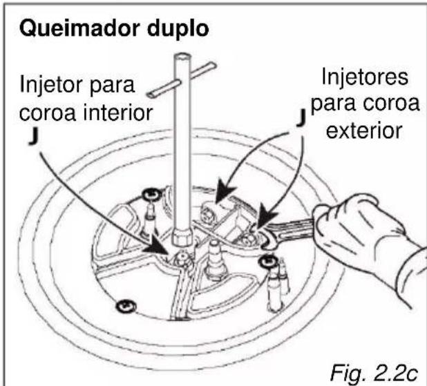 HAIER HAHG9WL38WX/1 - SUBSTITUIÇÃO DOS INJETORES DOS QUEIMADORES DA PLACA - 3