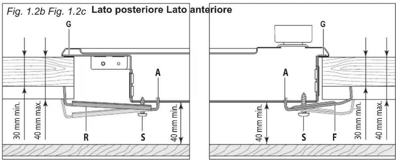 HAIER HAHG9WL38WX/1 - FISSAGGIO DEL PIANO DI COTTURA - 2