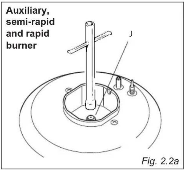 HAIER HAHG9WL38WX/1 - REPLACEMENT OF THE INJECTORS OF THE COOKTOP BURNERS - 1