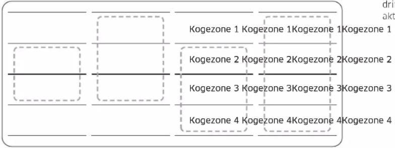SAMSUNG NZ84C5047HK - Flekszone plus (kun for modeller med Flekszone plus) - 2