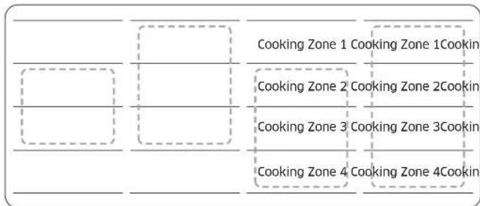 SAMSUNG NZ84C5047HK - Flex zone Plus (Only for Flex zone plus applied models) - 2
