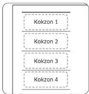 SAMSUNG NZ84C5047HK - Flex-zon Plus (endast på modeller med Flex-zon Plus) - 1