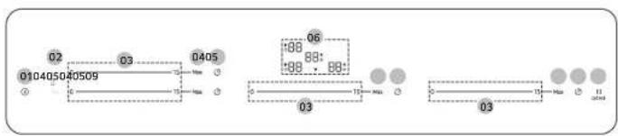 SAMSUNG NZ84C5047HK - Manöverpanel - 1