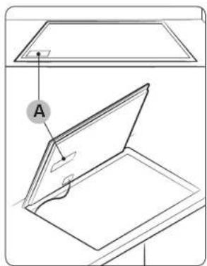 SAMSUNG NZ84C5047HK - Instalarea pe blat - 1