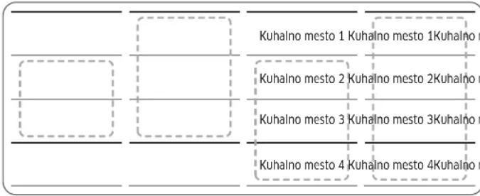 SAMSUNG NZ84C5047HK - Prilagodljivo mesto Plus (samo za modele s prilagodljivim mestom plus) - 2