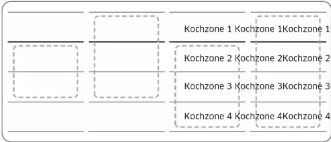 SAMSUNG NZ84C5047HK - Flex-Zone Plus (gilt nur für Modelle mit Flex-Zone Plus) - 2