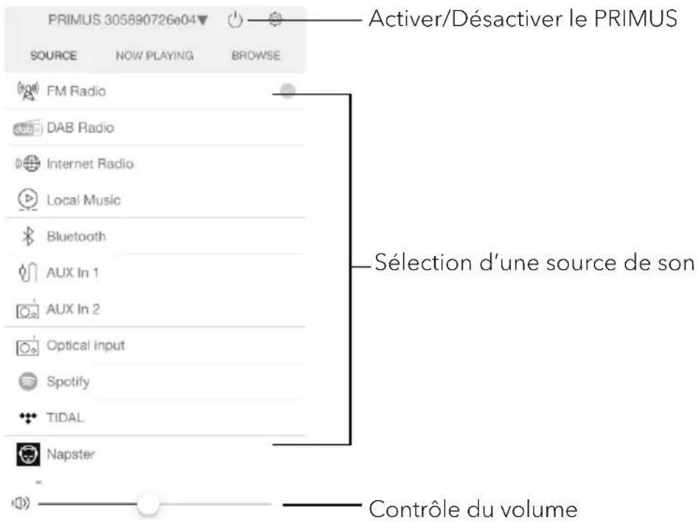 SONORO Primus SO-341 - Contrôlez le PRIMUS via l'appli UNDOK ^MD - 1
