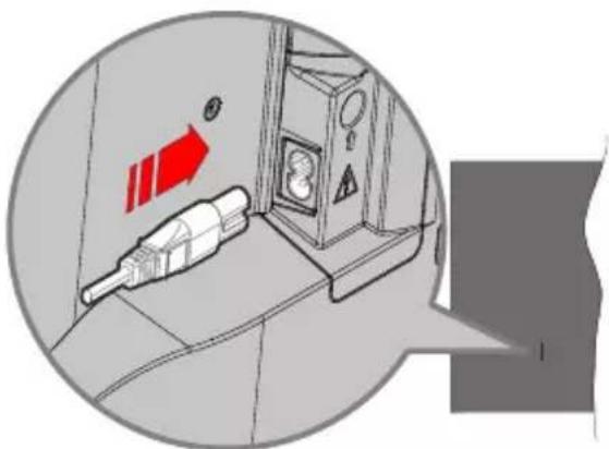 TOSHIBA 43UA4D63DG - Branchement à l'alimentation - 1