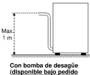 Elettrobar Fast 60M - Conexión a la linea de desagüe - 1