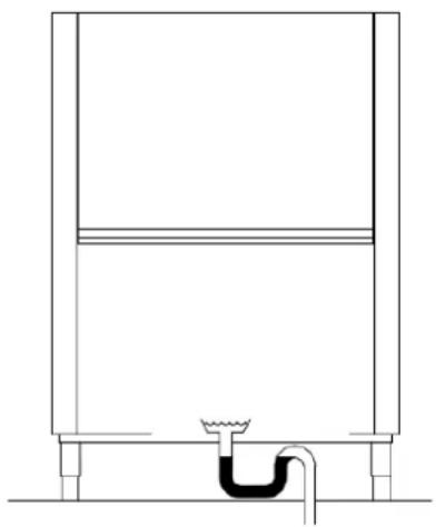 Elettrobar Mistral 415.1 - Ligação da cuba de lavagem - 1