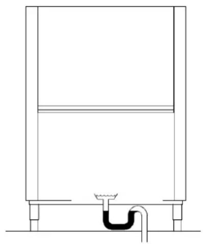 Elettrobar River Multi 414.3 - Wash tank connection - 1