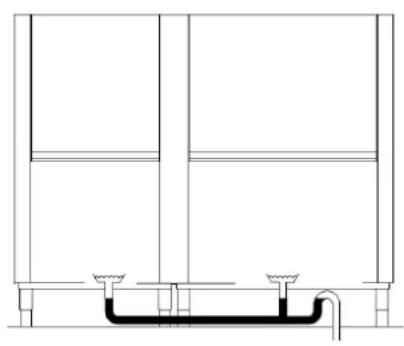 Elettrobar River Multi 414.3 - Wash tank connection - 2