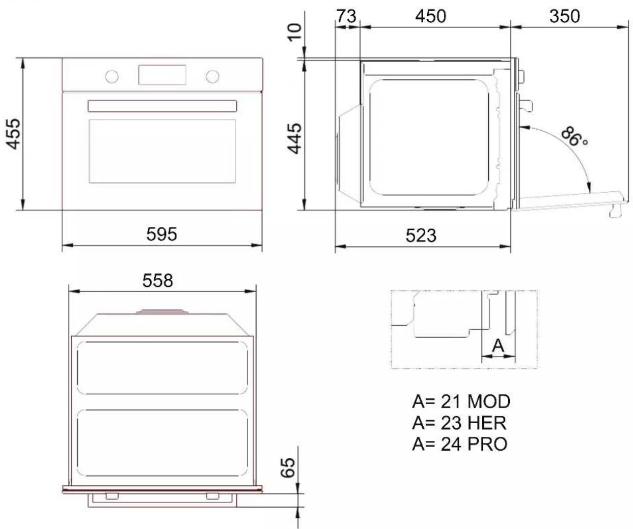BERTAZZONI F457PROMWTN - BELANGRIJKE WAARSCHUWINGEN - 1