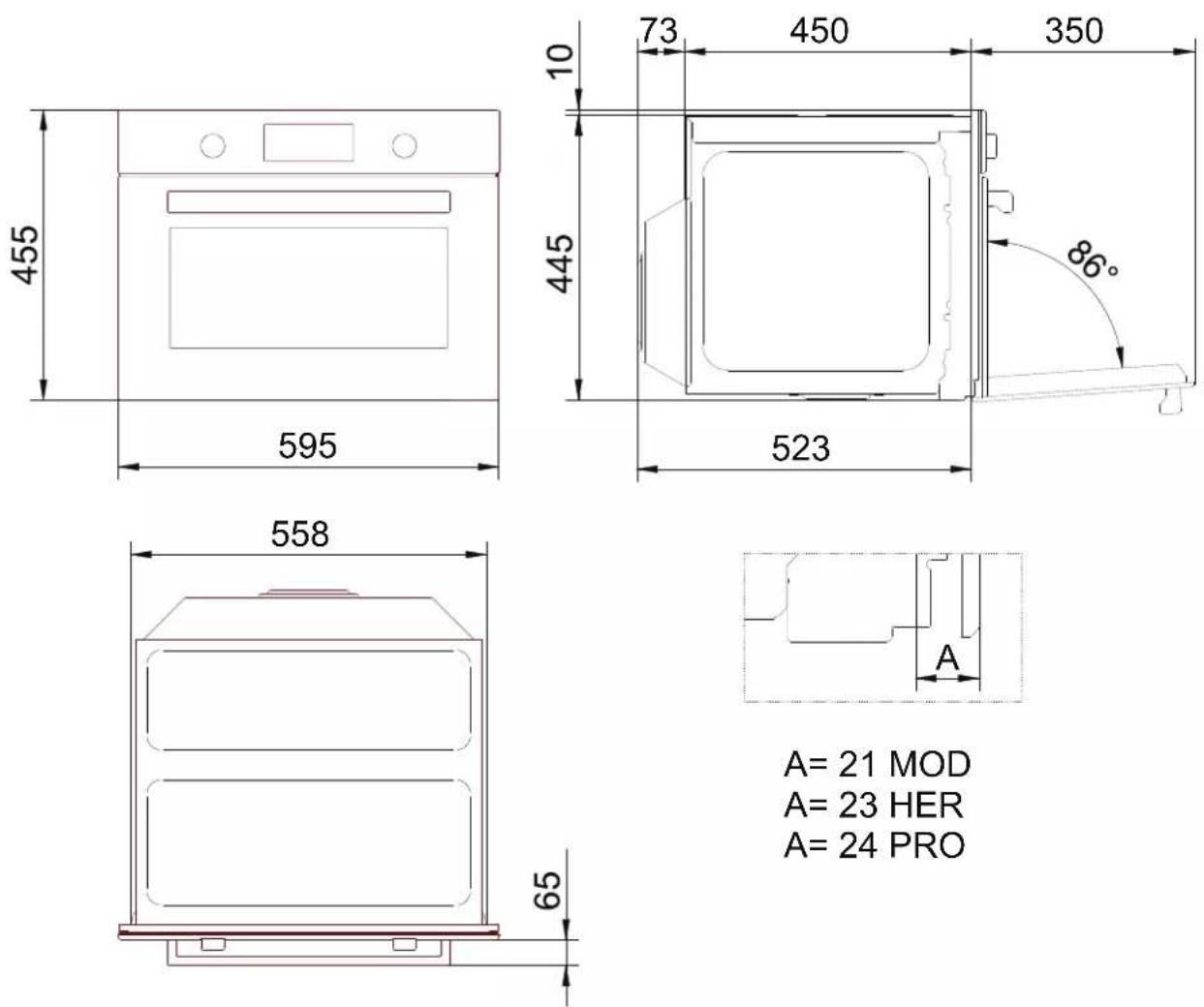 BERTAZZONI F457PROMWTN - IMPORTANT INFORMATION - 1