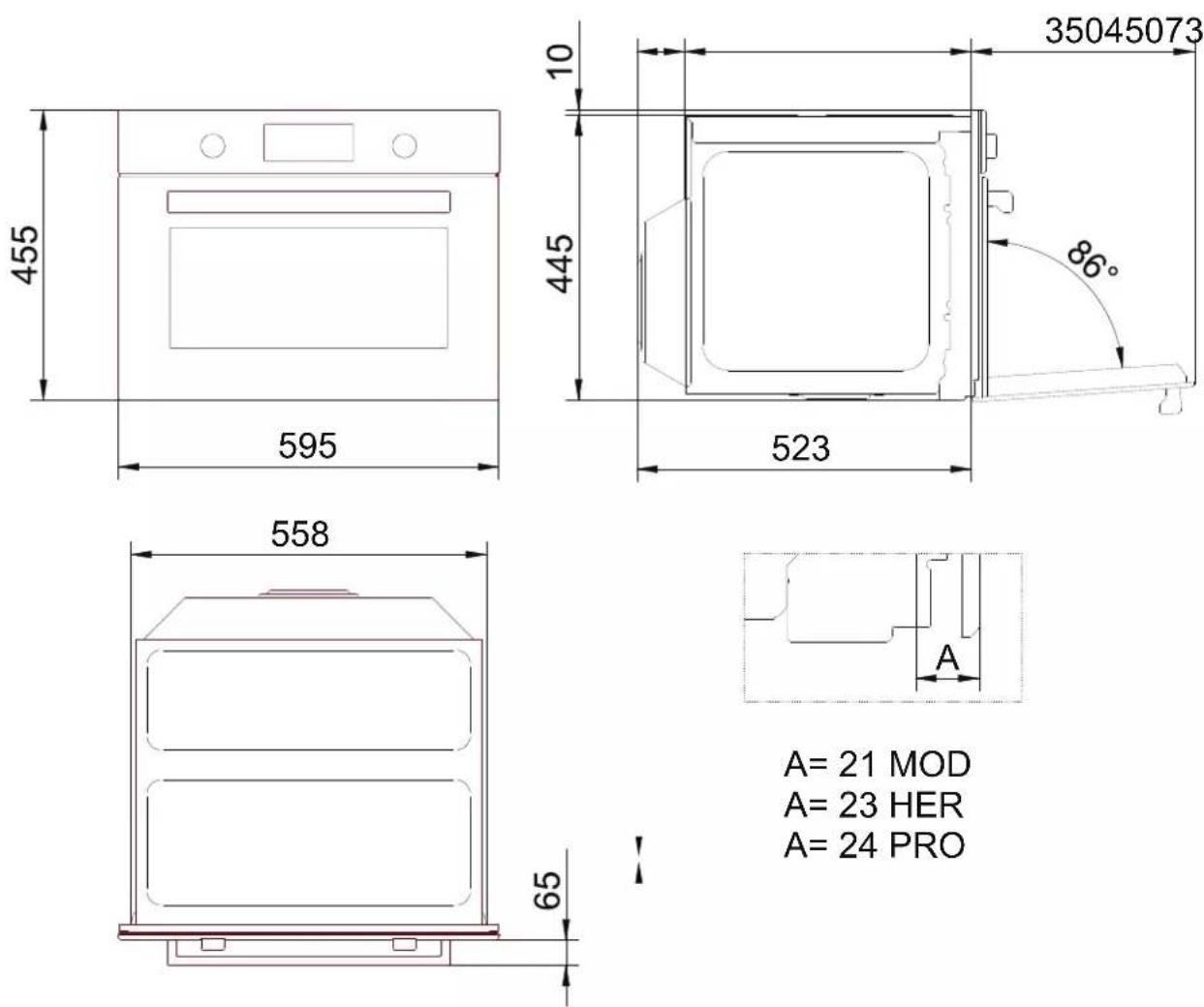 BERTAZZONI F457PROMWTN - AVERTISSEMENTS IMPORTANTS - 1