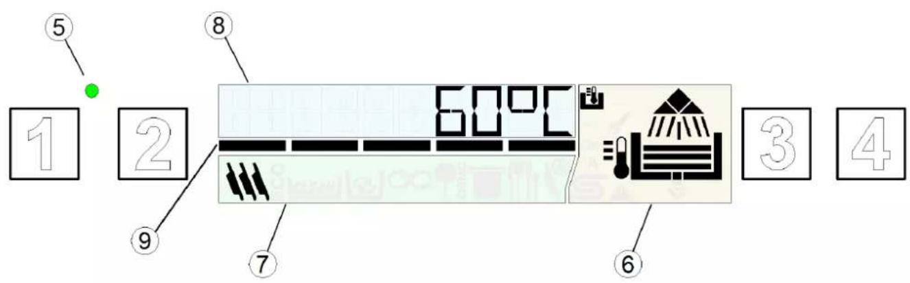 Elettrobar Mistral 74LX - Interfejs graficzny - 1