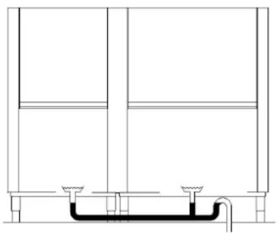 Elettrobar Mistral 415.3 - Tilslutning til vaskekar - 2