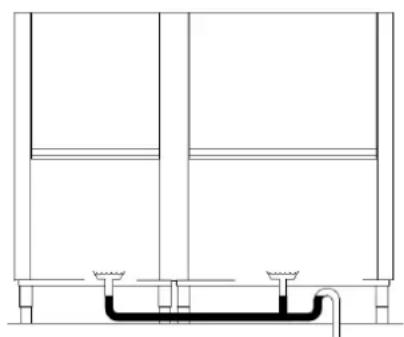 Elettrobar Mistral 415.3 - Anschluss des Spültanks - 2