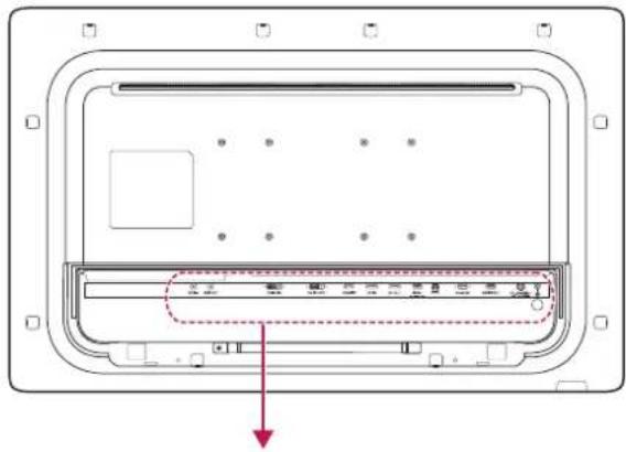 LG 27HQ710S - 连接器 - 1