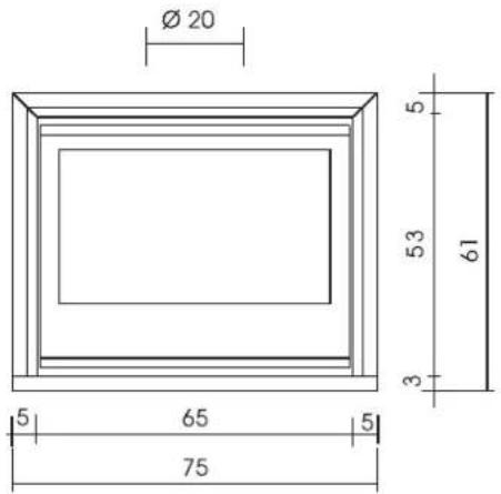EDILKAMIN FIREBOX - LUCE PLUS/S 54 - 2