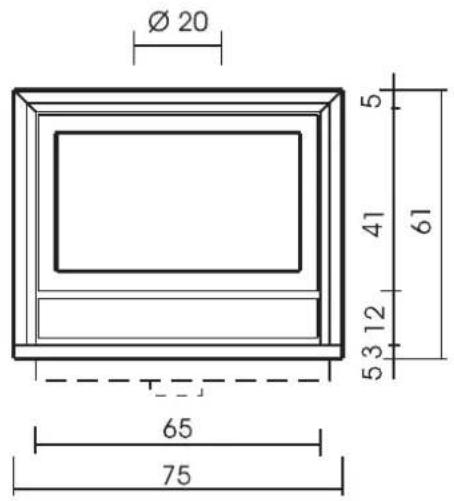 EDILKAMIN FIREBOX - LUCE 54 - 2