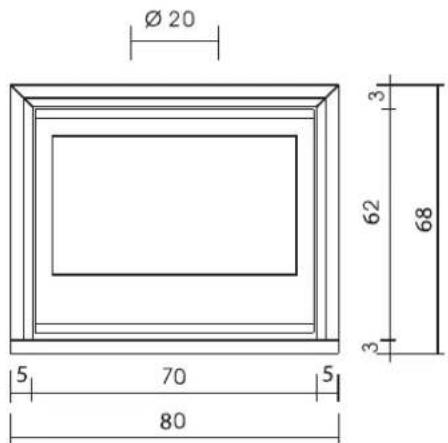 EDILKAMIN FIREBOX - LUCE PLUS/S 62 - 2