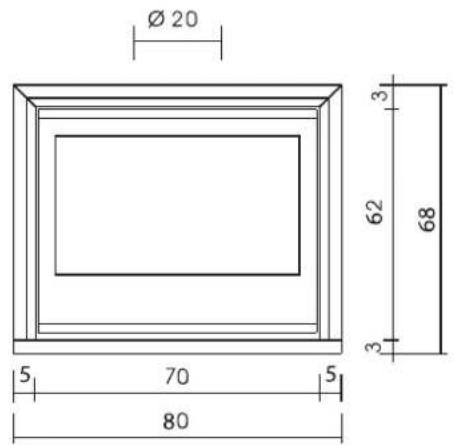 EDILKAMIN FIREBOX - LUCE PLUS/S 62 - 2