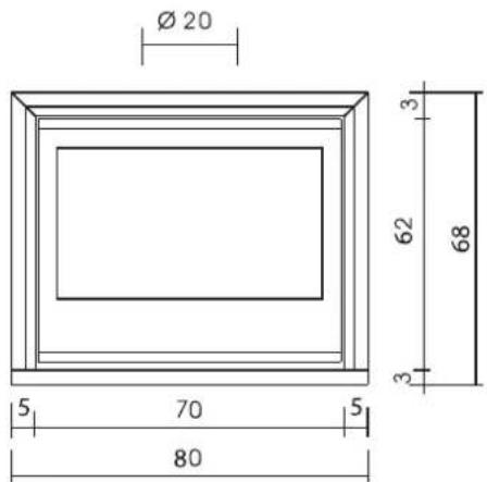 EDILKAMIN FIREBOX - LUCE PLUS/S 62 - 2