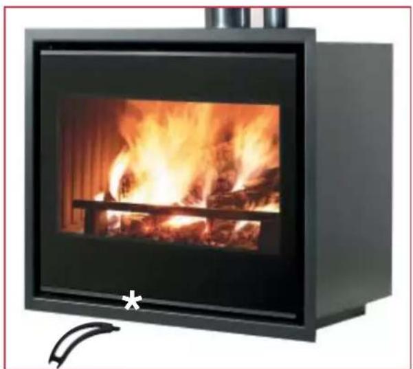 EDILKAMIN FIREBOX - LUCE PLUS/S 54 - 1