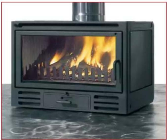 EDILKAMIN FIREBOX - Removing the ash - 1