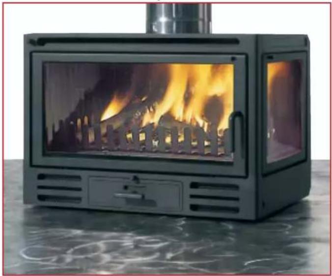 EDILKAMIN FIREBOX - RIGA 49 - RIGA 49/1L - 1