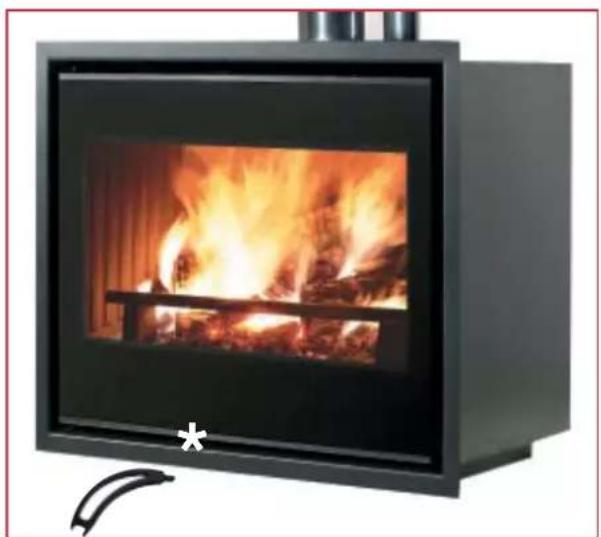 EDILKAMIN FIREBOX - LUCE PLUS/S 54 - 1