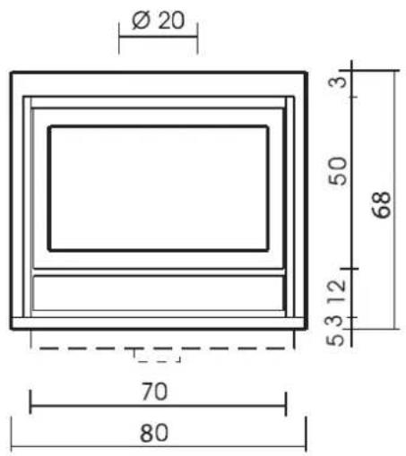 EDILKAMIN FIREBOX - LUCE 62 - 2