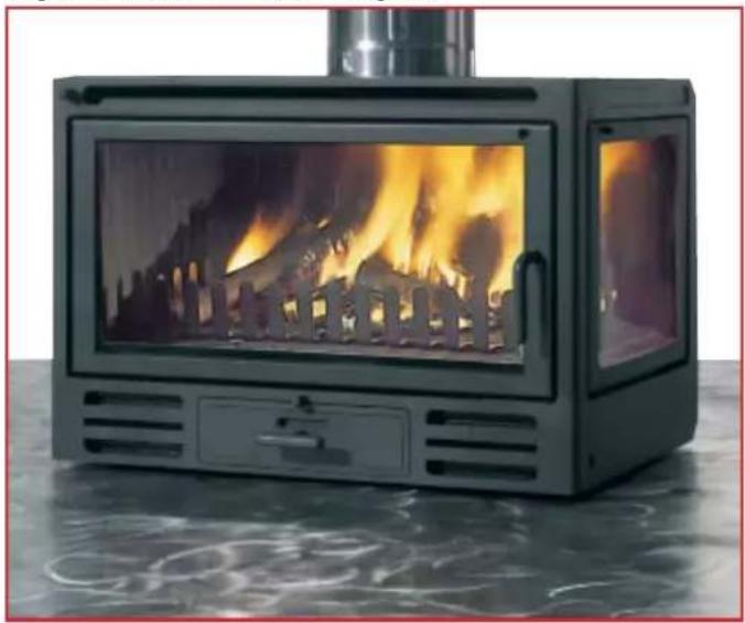 EDILKAMIN FIREBOX - RIGA 49 - RIGA 49/1L - 1