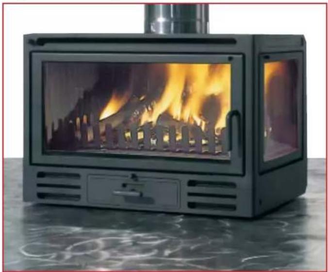 EDILKAMIN FIREBOX - RIGA 49 - RIGA 49/1L - 1