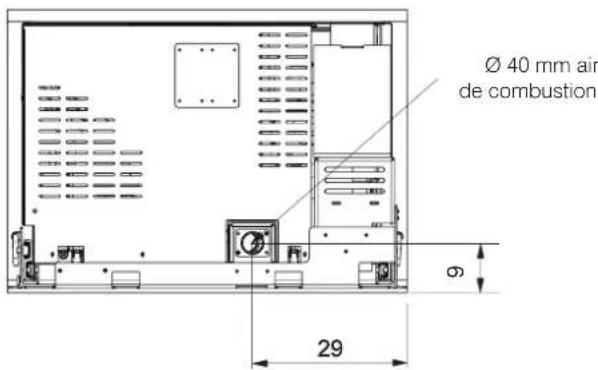 EDILKAMIN PELLKAMIN 8 - (L'INSTALLATION DU KIT PERMET DE CHARGER PAR L'AVANT LES GRANULÉS À L'INTÉRIEUR DU RÉSERVOIR SANS AVOIR À ÉTEINDRE L'INSERT). - 4