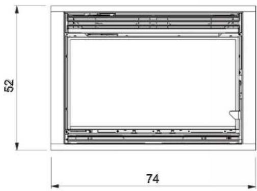 EDILKAMIN PELLKAMIN 10 - (L'INSTALLATION DU KIT PERMET DE CHARGER PAR L'AVANT LES GRANULÉS À L'INTÉRIEUR DU RÉSERVOIR SANS AVOIR À ÉTEINDRE L'INSERT). - 3