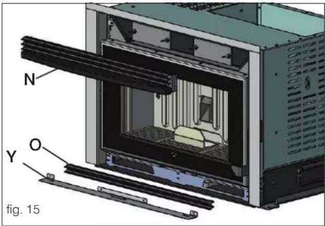 EDILKAMIN PELLKAMIN 10 - ATTENTION : EFFECTUER L'OPÉRATION AVANT D'INSTALLER L'INSERT. - 1