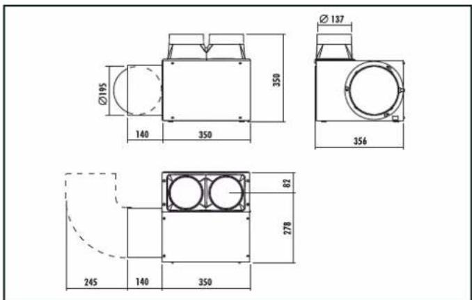 EDILKAMIN CRISTAL - forced ventilation - 2
