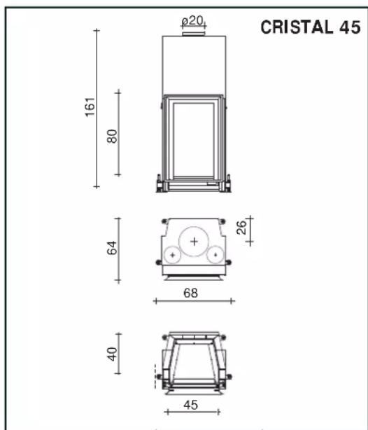 EDILKAMIN CRISTAL - AFMETINGEN AFMETINGEN - 3