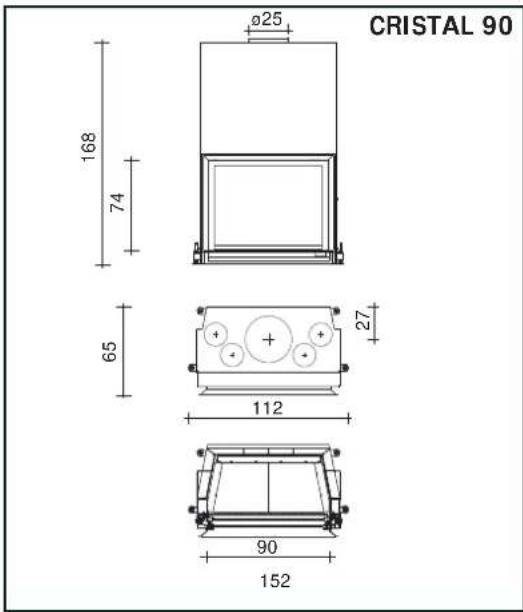 EDILKAMIN CRISTAL - DIMENSIONES - 1