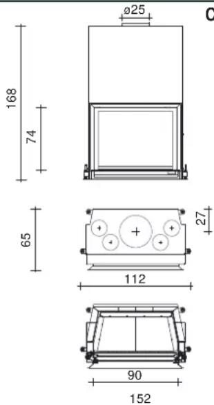 EDILKAMIN CRISTAL - DIMENSIONS - 1