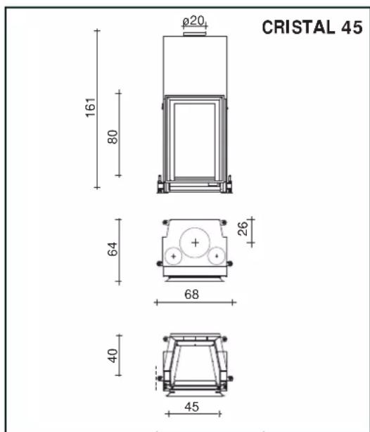 EDILKAMIN CRISTAL - DIMENSIONS - 3