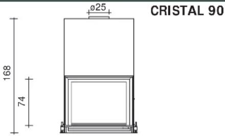 EDILKAMIN CRISTAL - ABMESSUNGEN - 2