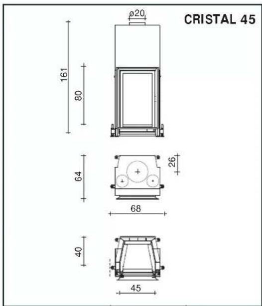 EDILKAMIN CRISTAL - DIMENSIONI - 3