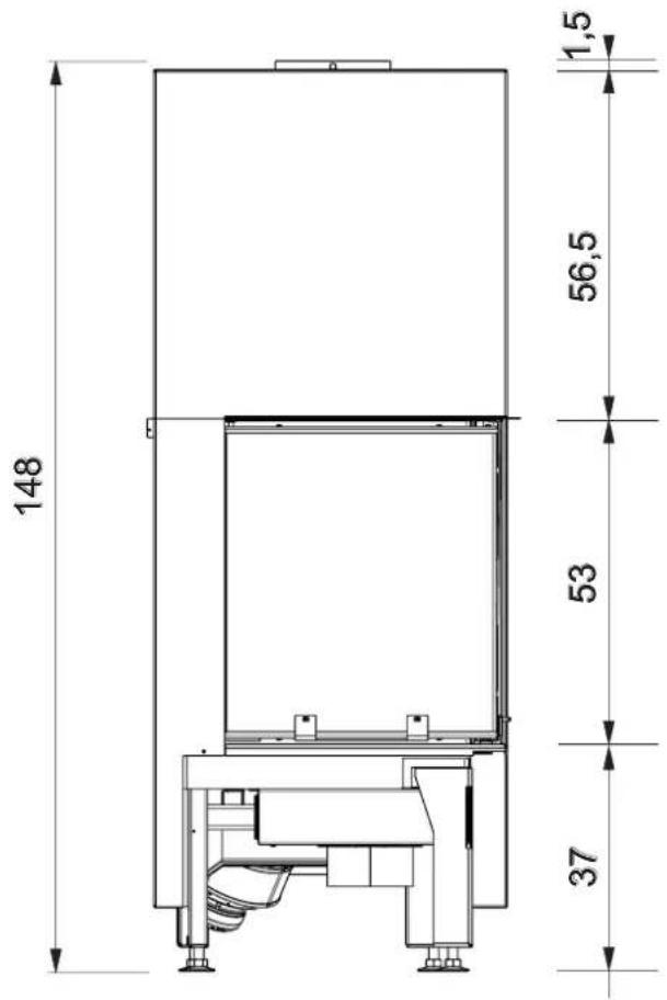 EDILKAMIN SIDE 50x50 PLUS - LEGENDA (fig. 1): - 4