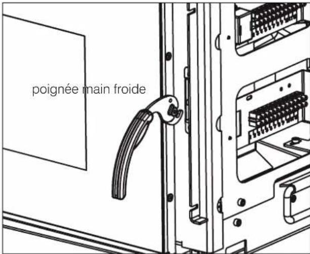 EDILKAMIN PELLKAMIN2 12 - OUVERTURE DE LA PORTE AVEC LA POIGNÉE « MAIN FROIDE » - 1