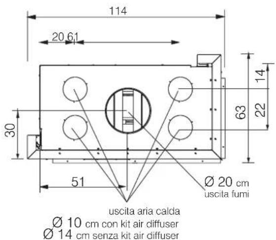 EDILKAMIN WINDO2 95 - WINDO2 95 dimensioni in cm - 3