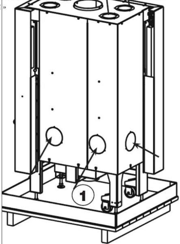 EDILKAMIN WINDO2 95 - Micro-interrupteur (M)- uniquement en cas d'installation du Kit Air Diffuser. - 1